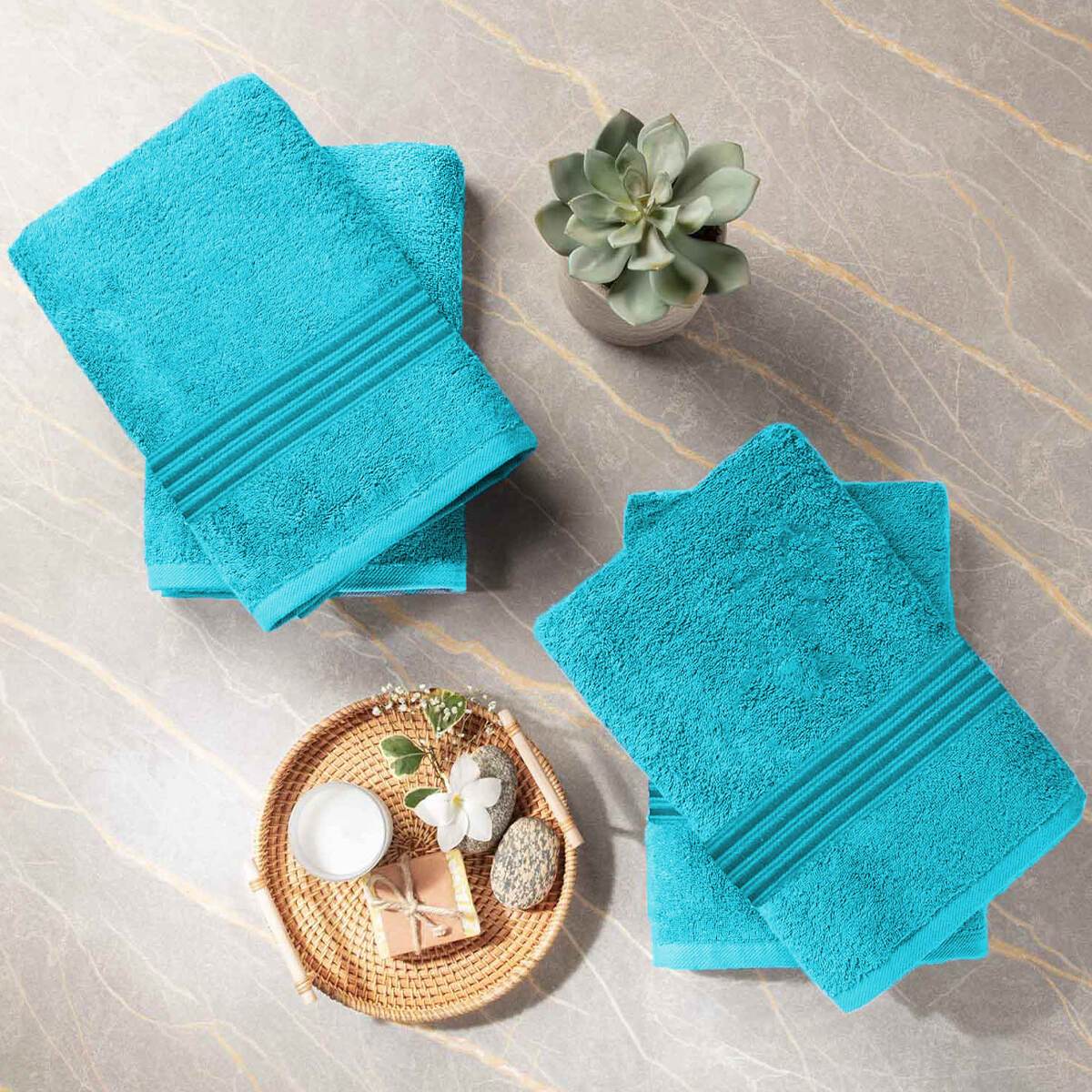 8 Piece Large Bath Towels, 27\