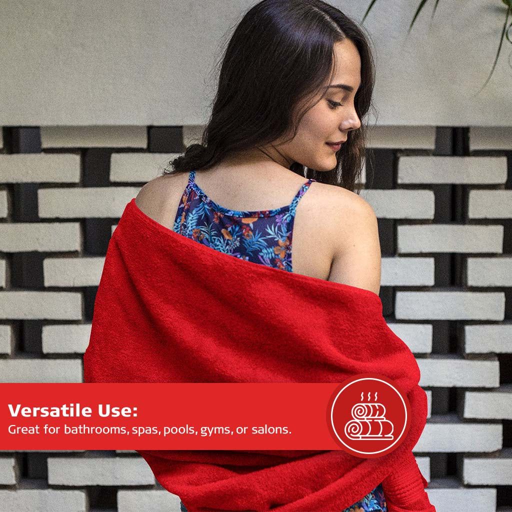 8 Piece Large Bath Towels, 27\