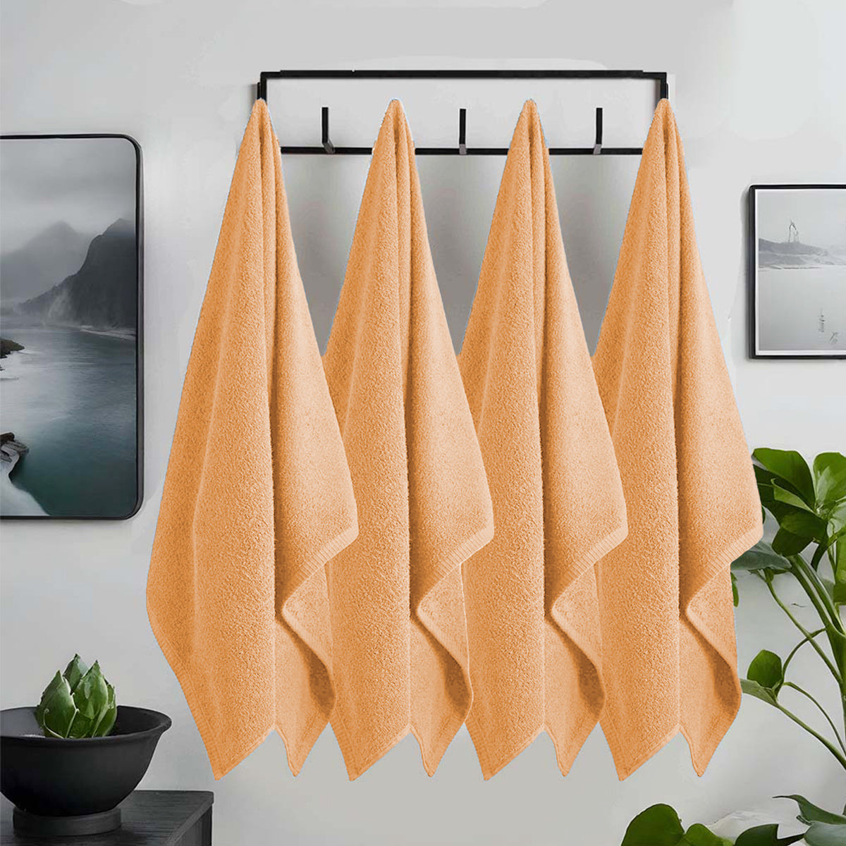 8 Piece Large Bath Towels, 27\