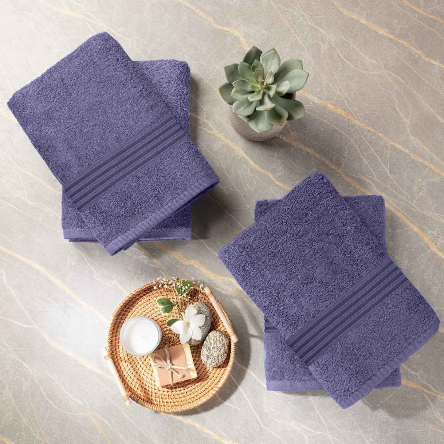 8 Piece Large Bath Towels, 27\