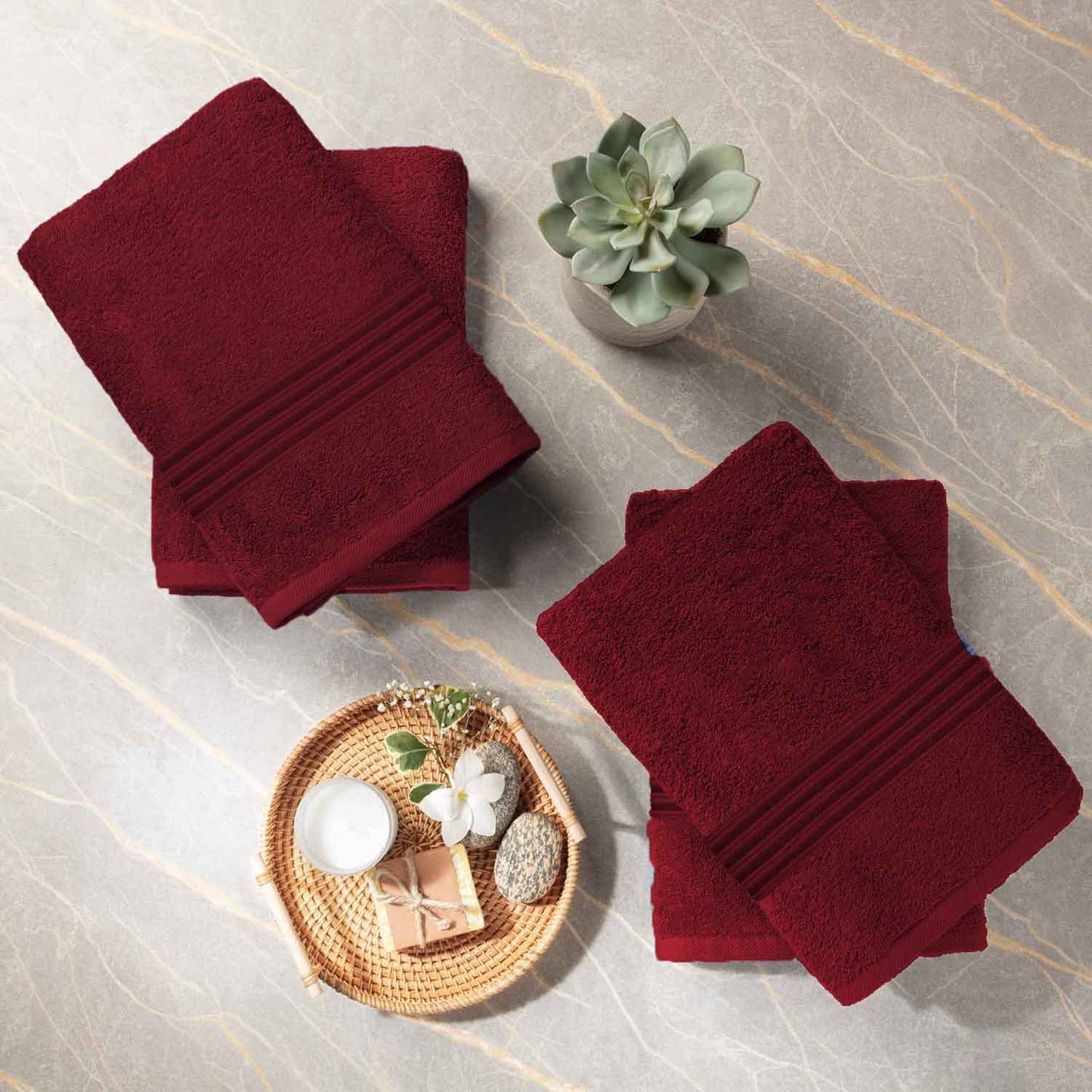 8 Piece Large Bath Towels, 27\