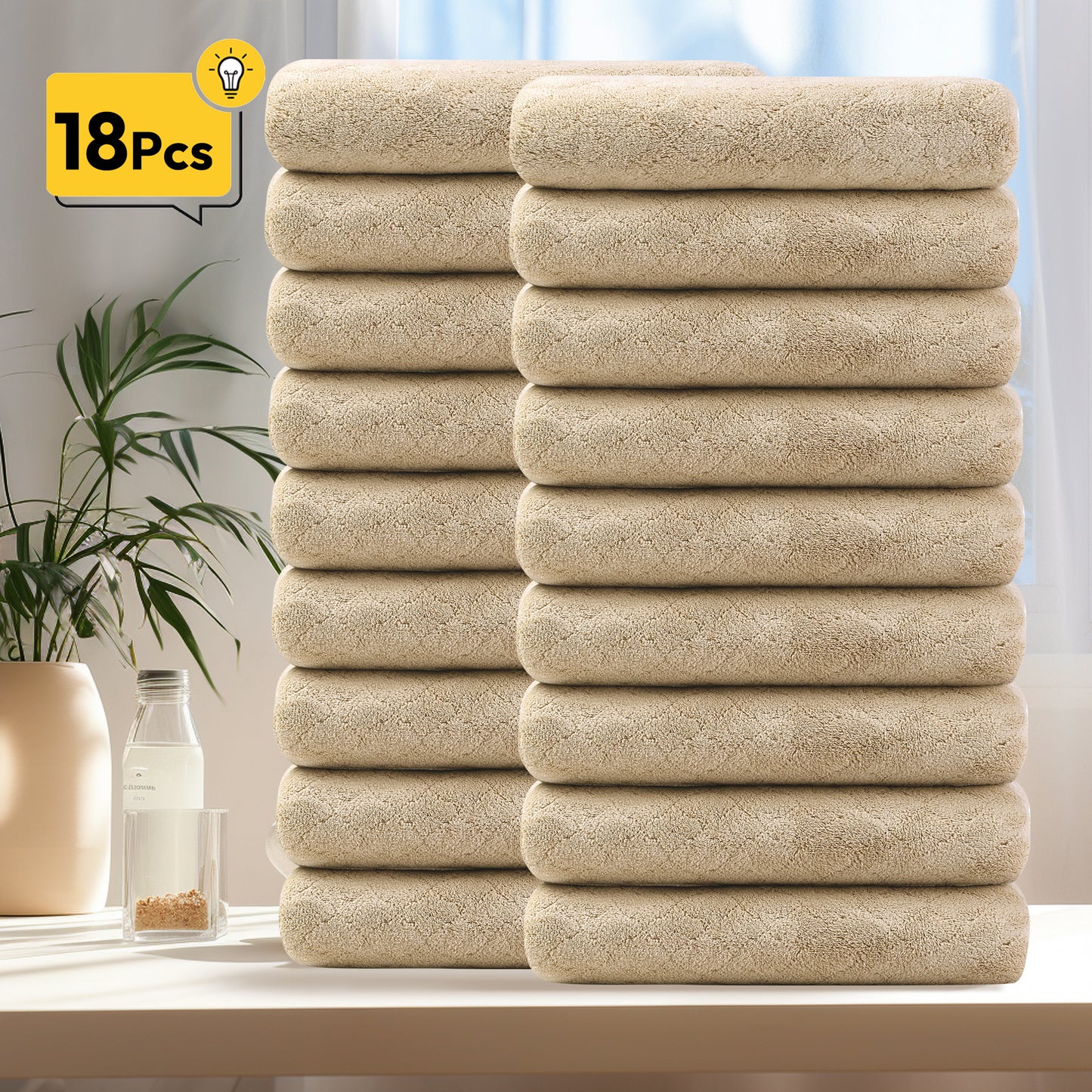 JML Extra Large Luxury Hotel & Spa Bath Towels, 30\