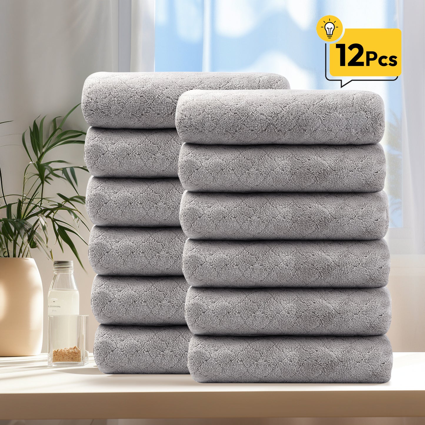 JML Extra Large Luxury Hotel & Spa Bath Towels, 30\