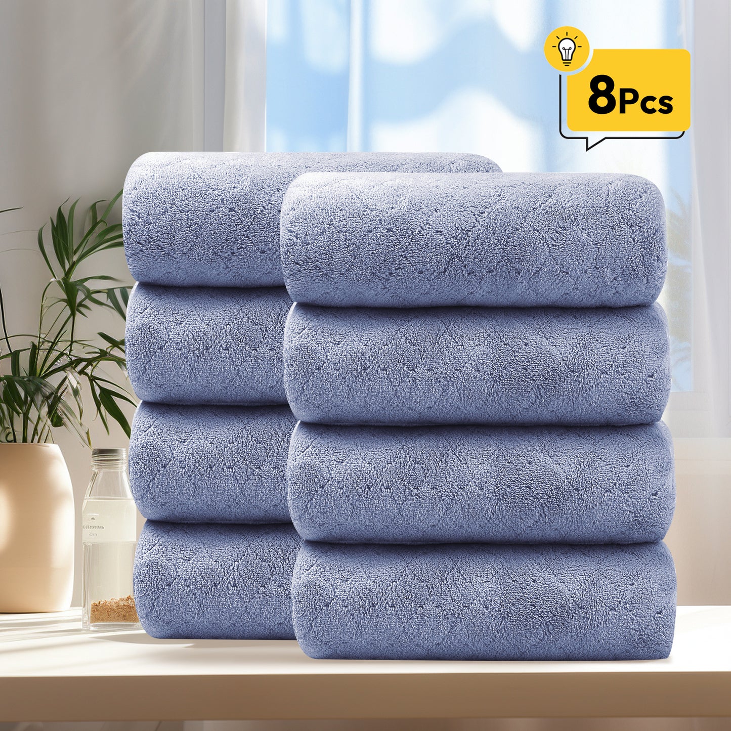 JML Extra Large Luxury Hotel & Spa Bath Towels, 30\