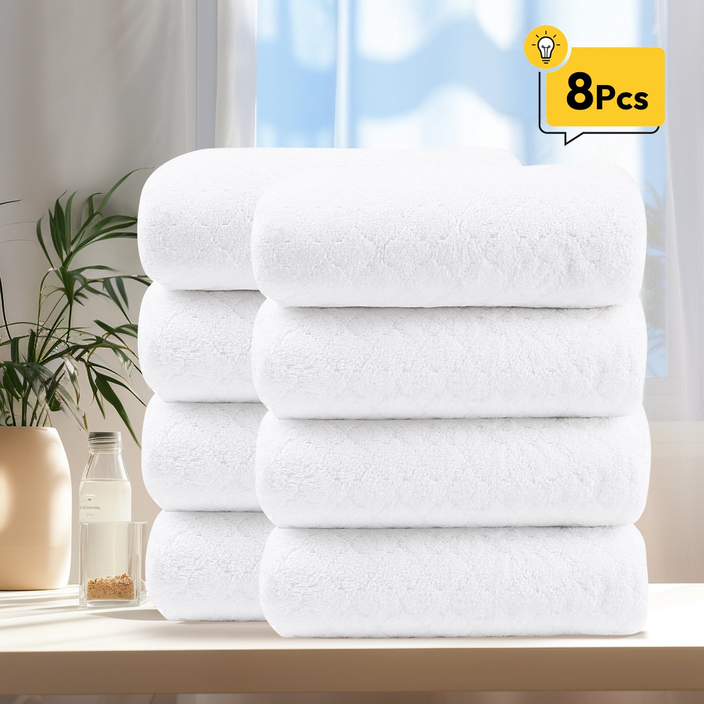 JML Extra Large Luxury Hotel & Spa Bath Towels, 30\