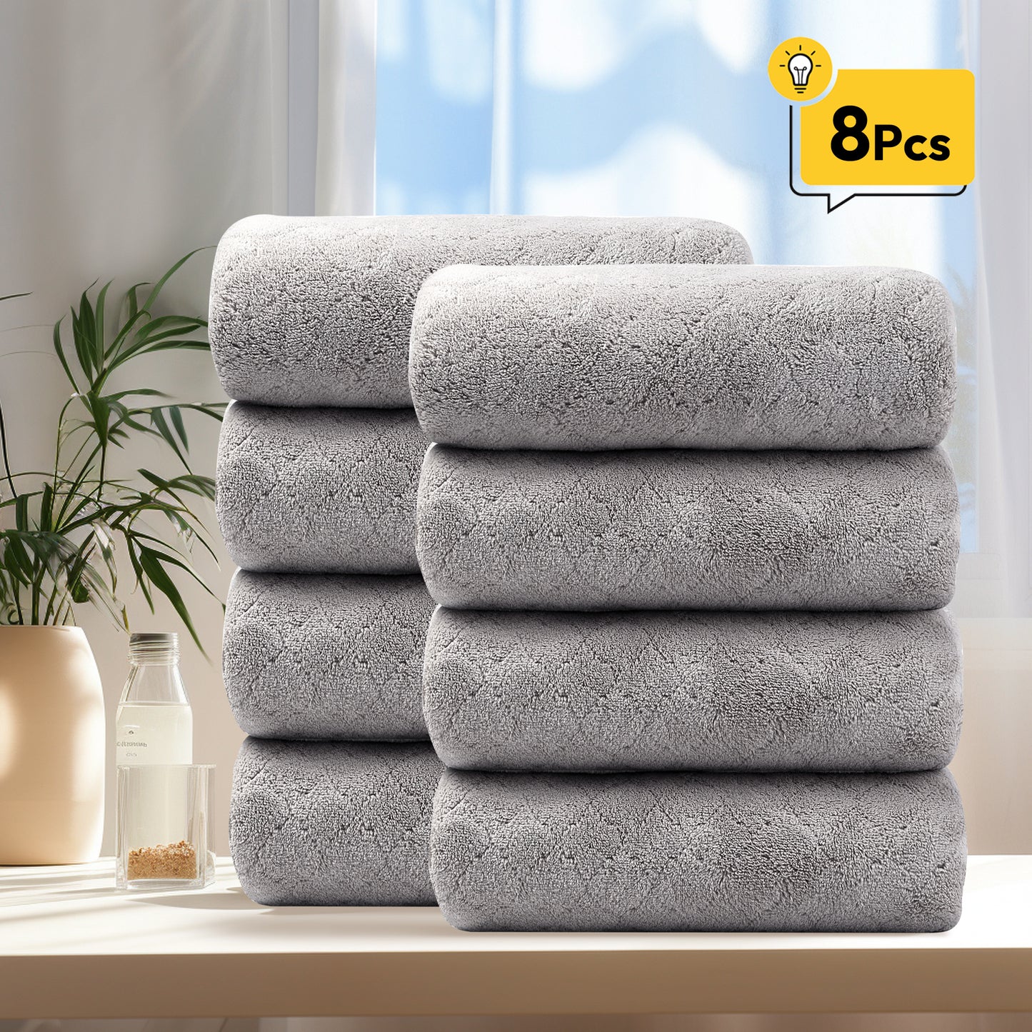 JML Extra Large Luxury Hotel & Spa Bath Towels, 30\