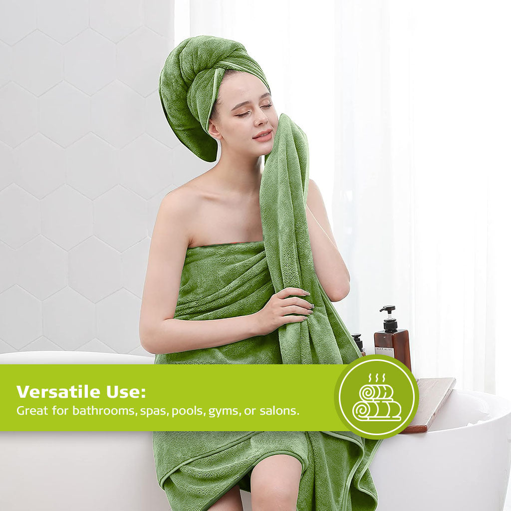 16 Piece Bath Towel Set, Red Towels, Luxury Cotton Towels, Soft & Skincare High Absorbent & Quick Drying, Ideal for Bathroom, Spa, Pool, Salons, Red C