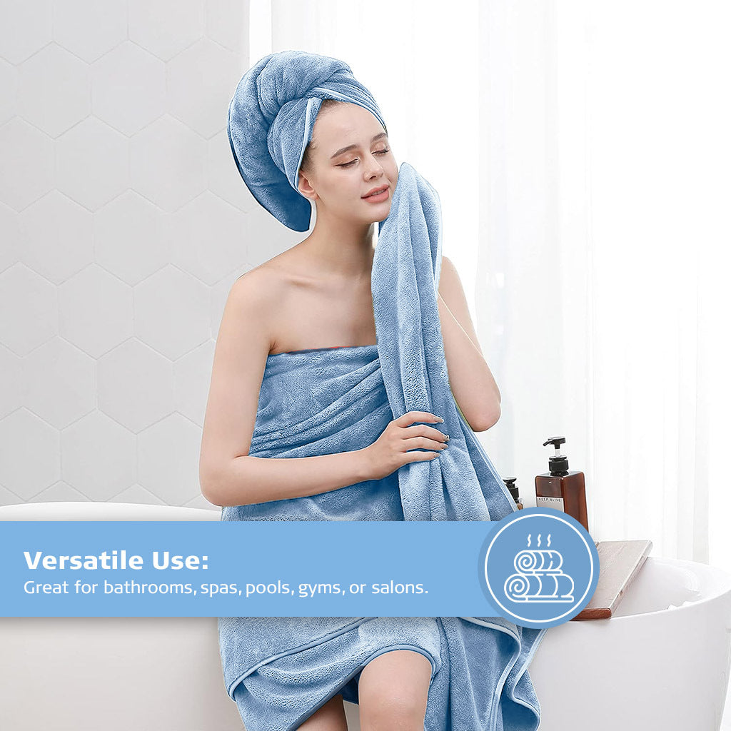 16 Piece Bath Towel Set, Red Towels, Luxury Cotton Towels, Soft & Skincare High Absorbent & Quick Drying, Ideal for Bathroom, Spa, Pool, Salons, Red C