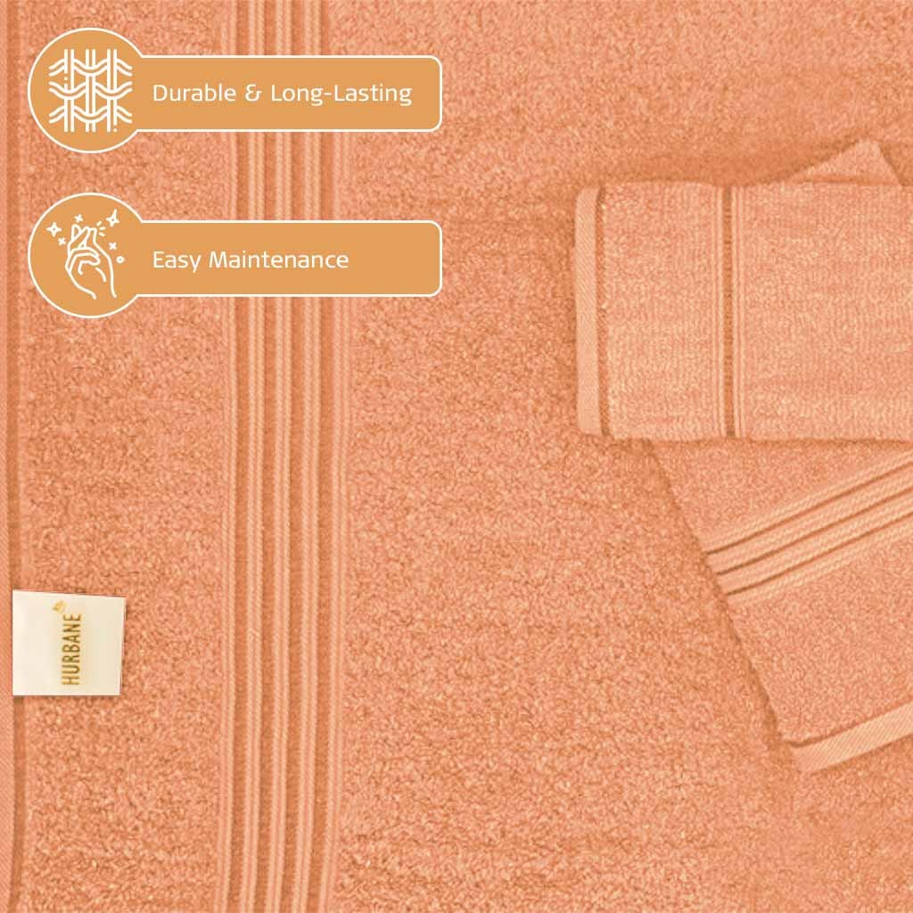 16 Piece Bath Towel Set, Red Towels, Luxury Cotton Towels, Soft & Skincare High Absorbent & Quick Drying, Ideal for Bathroom, Spa, Pool, Salons, Red C