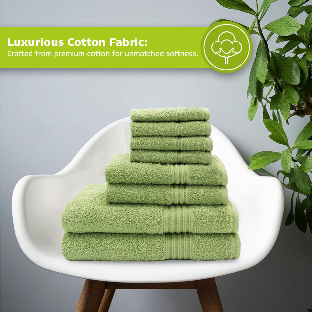 16 Piece Bath Towel Set, Red Towels, Luxury Cotton Towels, Soft & Skincare High Absorbent & Quick Drying, Ideal for Bathroom, Spa, Pool, Salons, Red C