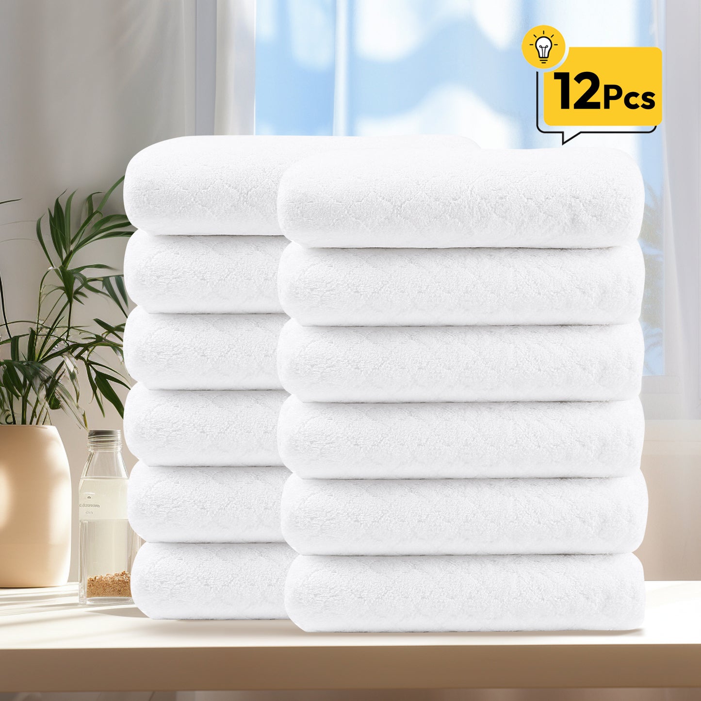 JML Extra Large Luxury Hotel & Spa Bath Towels, 30\