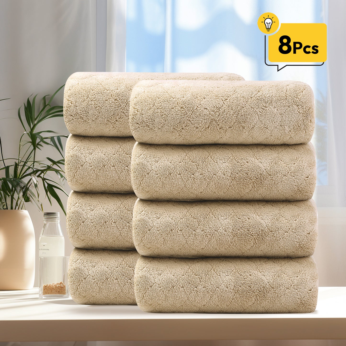 JML Extra Large Luxury Hotel & Spa Bath Towels, 30\
