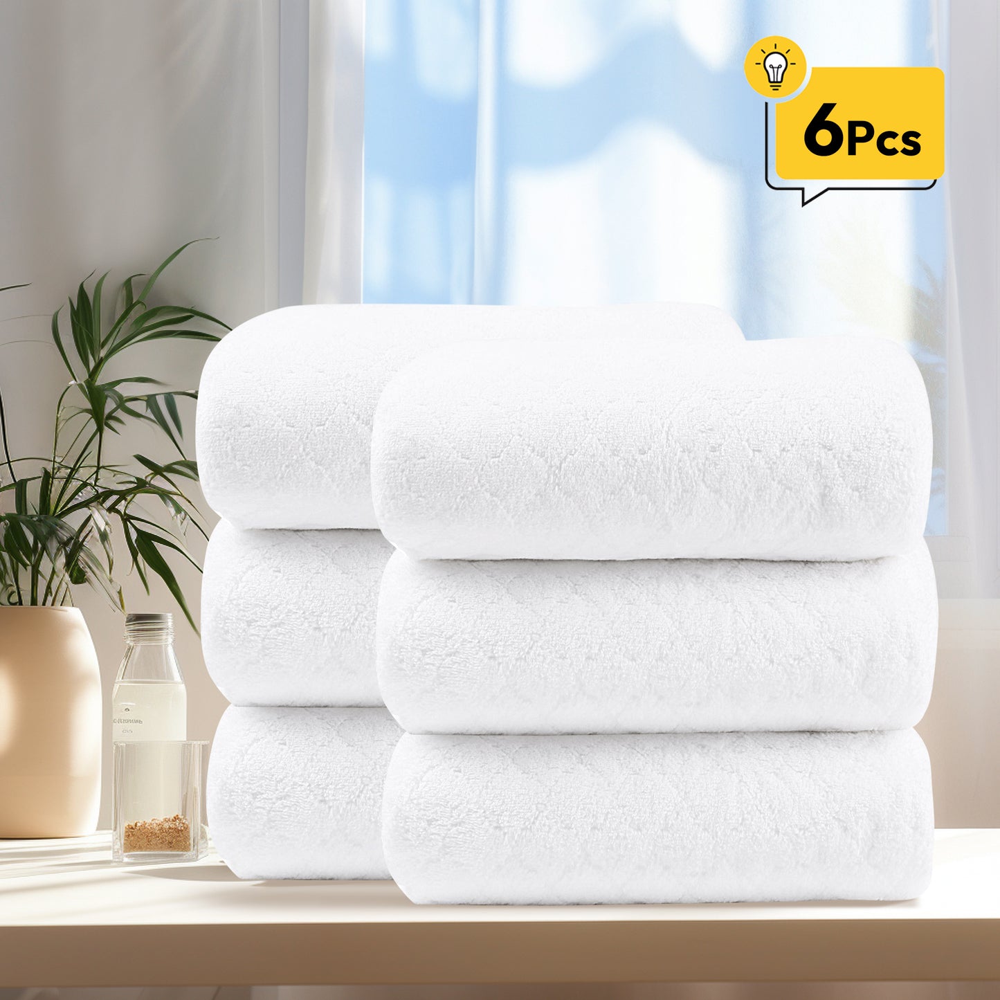JML Extra Large Luxury Hotel & Spa Bath Towels, 30\