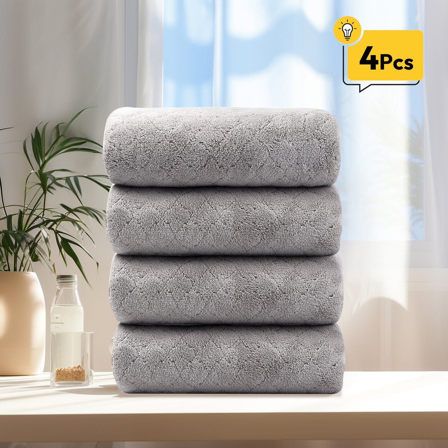 JML Extra Large Luxury Hotel & Spa Bath Towels, 30\
