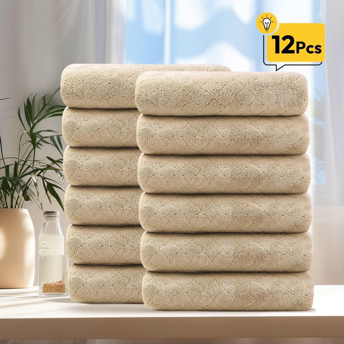 JML Extra Large Luxury Hotel & Spa Bath Towels, 30\